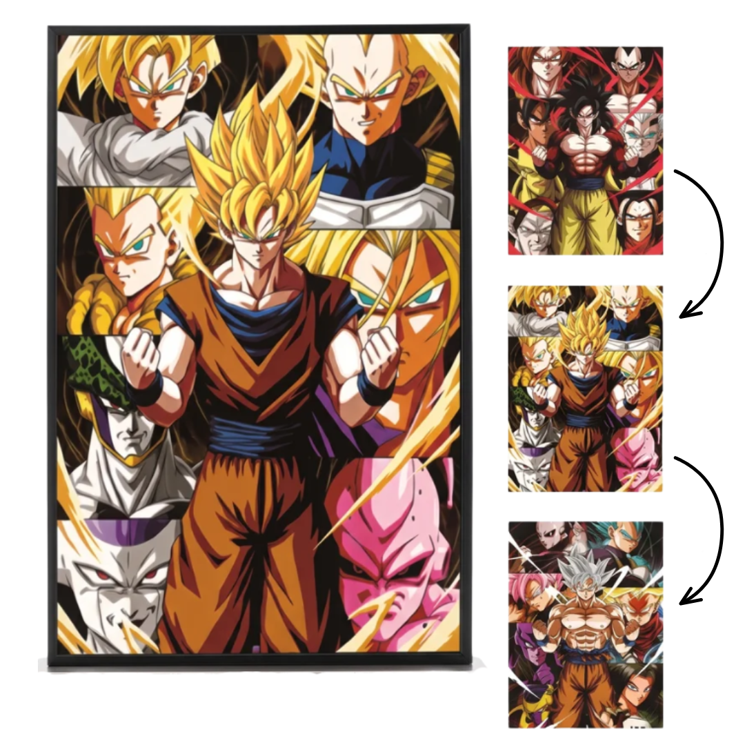 Póster 3D Dragon Ball